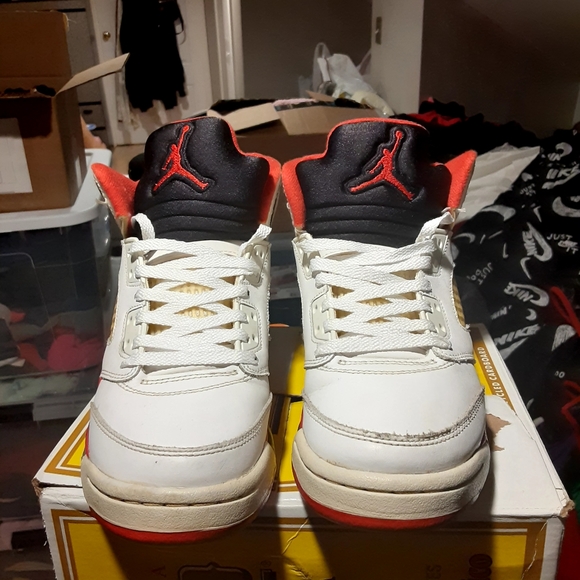 Jordan retro 5 chicago red fire - Picture 7 of 9